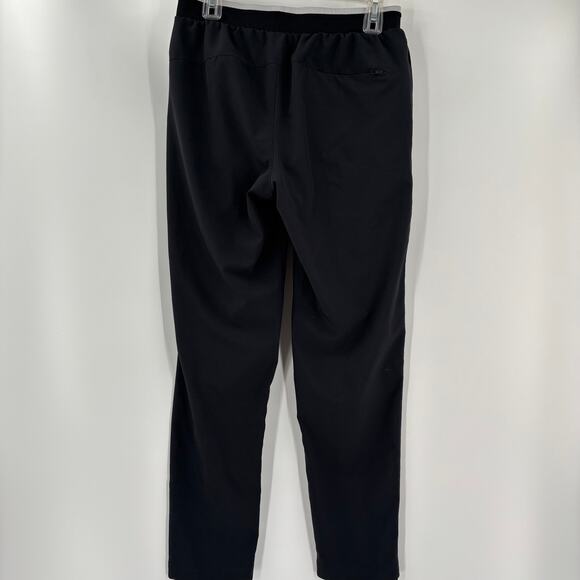 Fabletics Medium Black Gray The Take Over Waist Drawstrings Workout Joggers - Picture 4 of 4